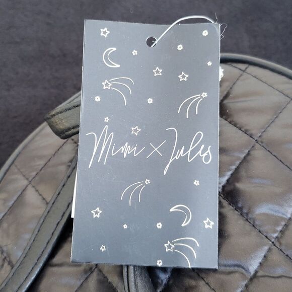 NWT Mimi X Jules Mimi & Jules Medium Quilted Backpack 9" x 8" - Picture 3 of 11